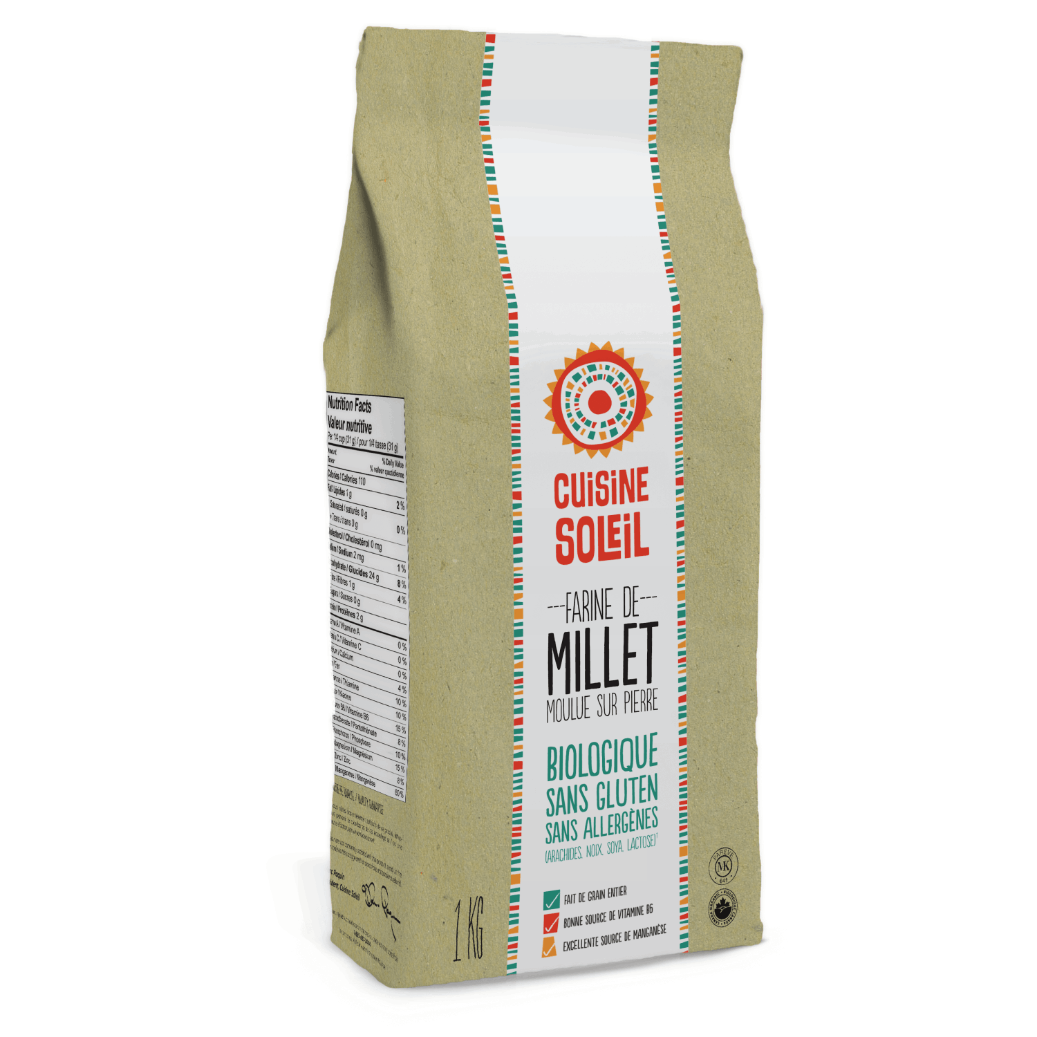 Farine de millet Cuisine Soleil