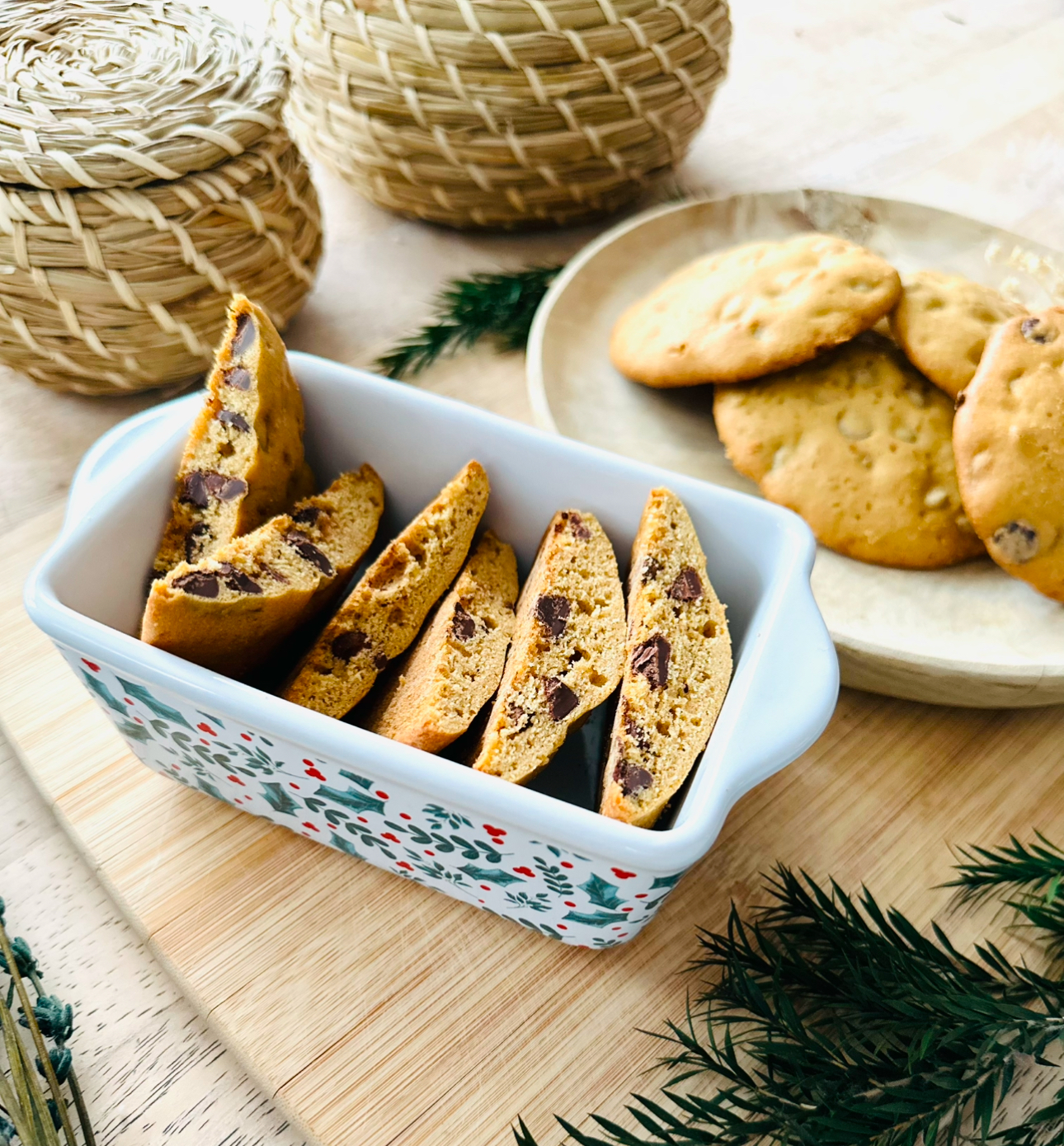 Biscuit aux pépites de chocolat sans gluten, sans produit laitier